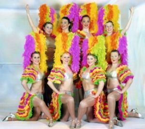 Jon Anton Presents...our Very own Dazzling Troupe of SHOWGIRLS...The SHOWTIME Dancers!